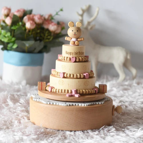 Boîte à Musique Gâteau Anniversaire