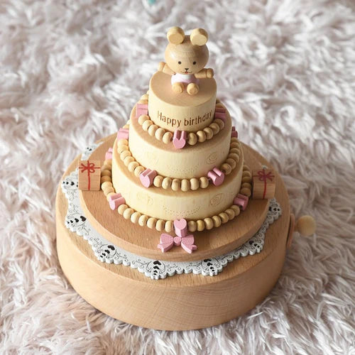 Boîte à Musique Gâteau Anniversaire
