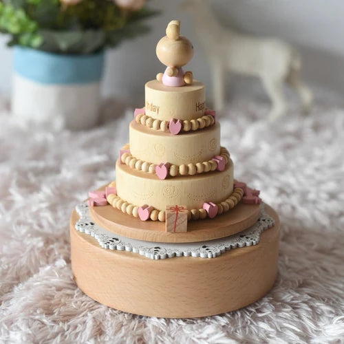 Boîte à Musique Gâteau Anniversaire