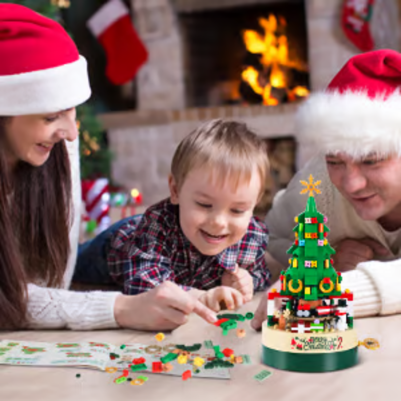 Arbre de Noël Magique à Construire